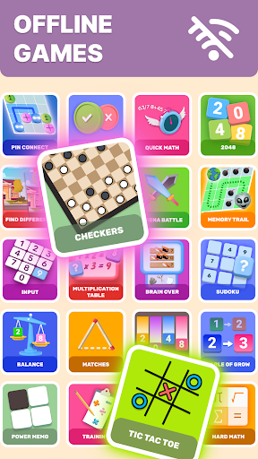 Offline Mini Games: No WiFi